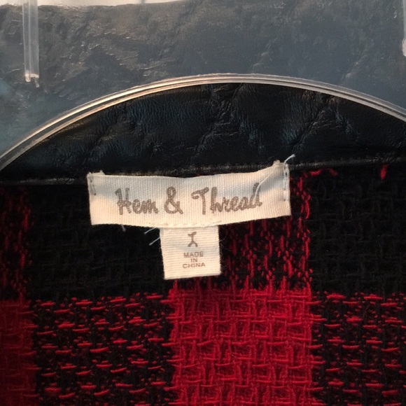 Vintage buffalo check biker jacket - Picture 2 of 5